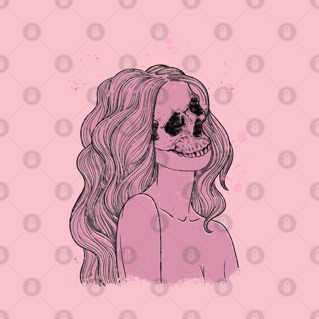 Girl Beauty Skull by PopCycle