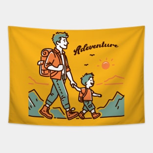 Familly Adventure Tapestry