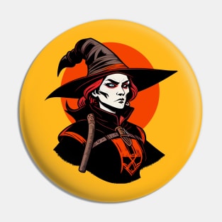 Witch Hunter Pin