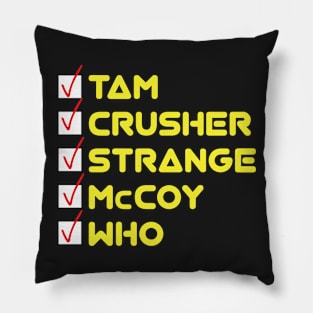 Pick Your (Fandom) Doctor Pillow