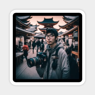 Content Creator in Japan Magnet