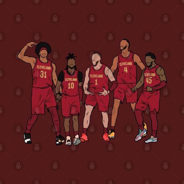 The Fro, Garland, Strus, Mobley & Mitchell by rattraptees