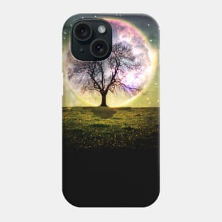 Dark Lone Tree Phone Case