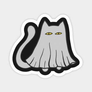 Ghost cat Magnet