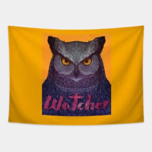 Owl Watcher Tapestry