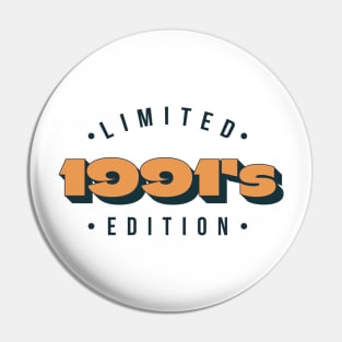 1991's Limited Edition Retro Pin