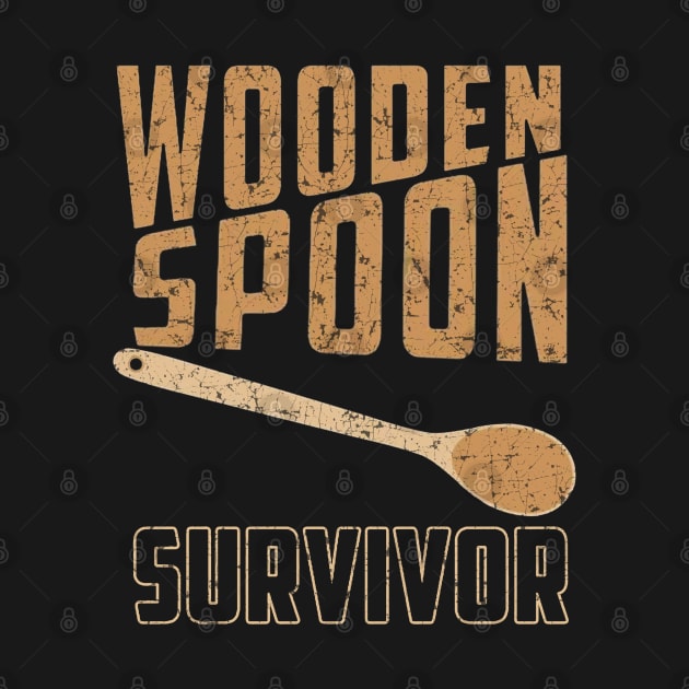 Wooden Spoon Survivor _ Vintage by tioooo