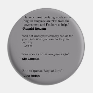 Biden comparisons Pin