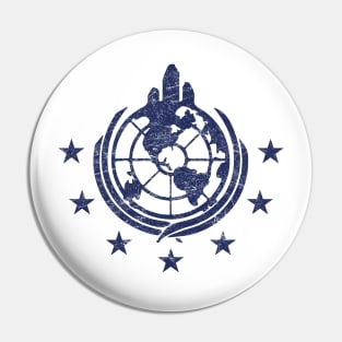 Super Earth from Helldivers 2 logo Pin