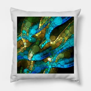 Peacock Impressions Pillow