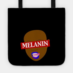 Melanin Afro Tongue Lick Tote