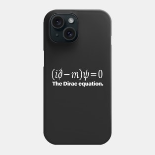 Paul Dirac Equation Phone Case