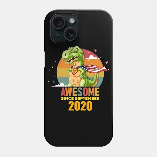 Awesome Since september 2020, Born In september 2020 Birthday Phone Case by GEMEARNARNSYAK