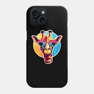 Giraffe Wearing Sunglasses Phone Case