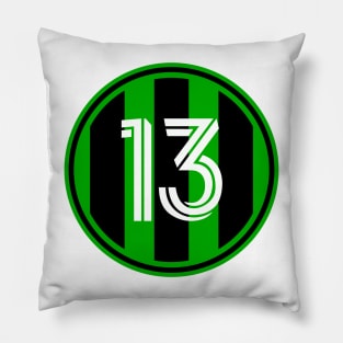 Aaron Schoenfeld Number 13 Jersey Austin FC Inspired Pillow