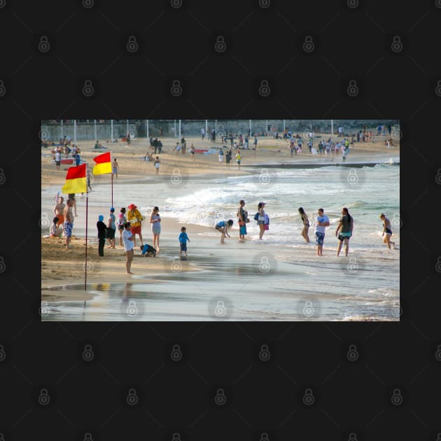 "Swim Between The Flags" - Manly Beach, Sydney, NSW, Australia by Upbeat Traveler