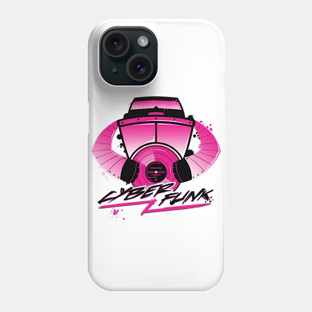 Cyber Funk A Phone Case by AngoldArts