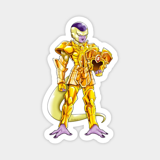 Evil Armor -sticker- Magnet by Andriu