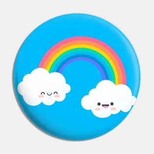 Super Kawaii Rainbow Pin