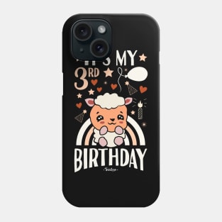 It's My 3rd Birthday Sheep Phone Case