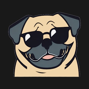 The coolest Pug ever T-Shirt