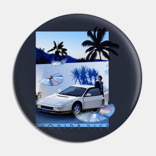 Florida Vice Pin by Mr.Melville