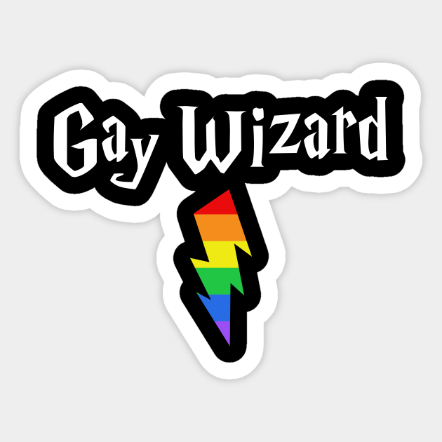 Gay wizard - Gay Wizard - Sticker