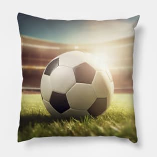 Soccer night Pillow