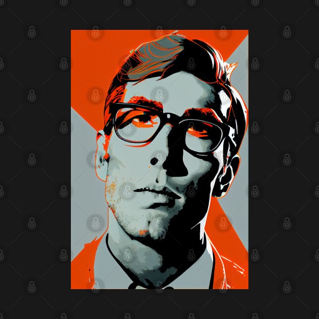 Modern man in pop-art style by loucaski