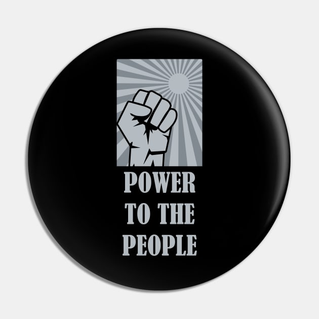 Power To The People Pin by enigmaart