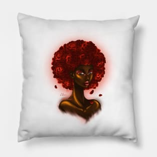 Ebony Rose Afro Pillow