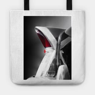 American classic car Special 1956 tail fin abstract Tote