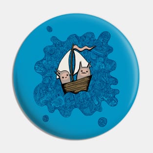 The Boat Trip Pin