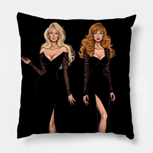 Death Becomes Her Pillow by armandmehidri