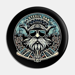 Steely Dan - Retro Design Pin