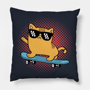 epic Dab Cat Pillow