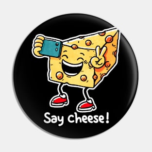 Say Cheese Pin