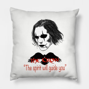 The crow : spirit guide Pillow