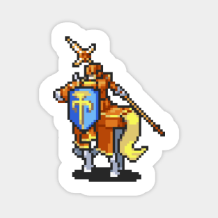 Paladin Fighting Sprite Magnet