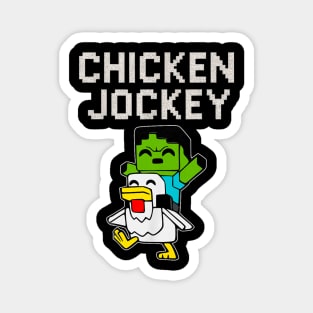 Chicken-Jockey Magnet