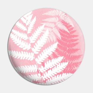 Pink Fern Leaves Nature Painting Pretty Design Pin