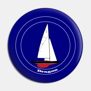 Dragon Class Sailboat Pin