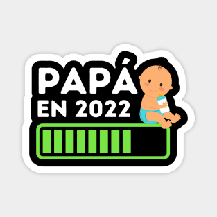 Papa in 2022 Future Father Dad Family Baby Birth Magnet