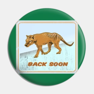 tasmanian thylacine back soon Pin