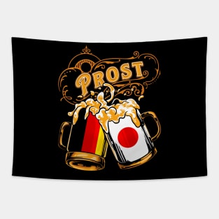 Oktoberfest Wiesn Prost Deutschland - Japan Tshirt Tapestry