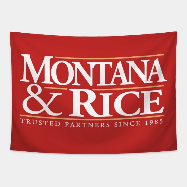 Montana & Rice Tapestry by CYCGRAPHX