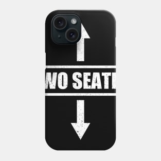 Two Seater Arrows Funny College Humor Sarcastic Phone Case