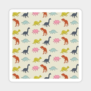 Dinosaur Pattern Magnet