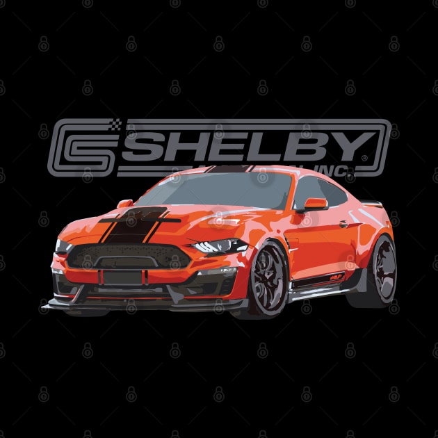 Shelby Ford Mustang Twister Orange by cowtown_cowboy