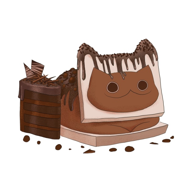 Discover Chocolate - Cat - T-Shirt